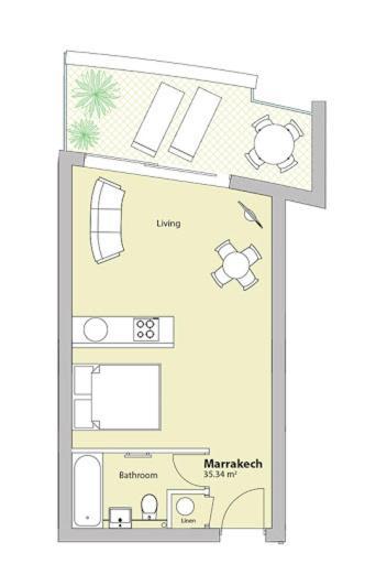 直布罗陀Luxe Studio Seconds From The Marina And City Centre公寓 外观 照片